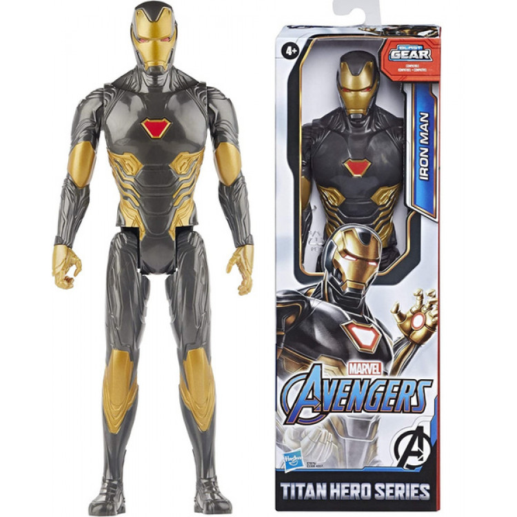 Avengers figúrka - Iron Man Blast Gear